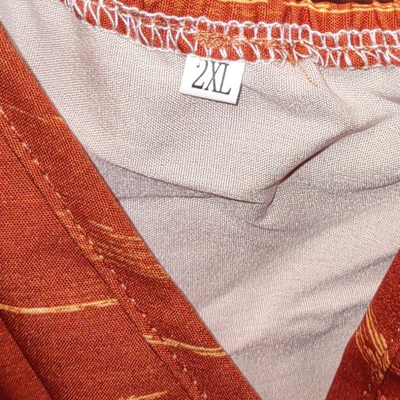 Maxi Sundress in Orange - size 2XL.  Very nice!  From Riley Dress - Picture 2 of 3